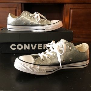 Women's Converse All Star Glitter Low Top Sneaker